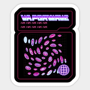 vaporwave Sticker